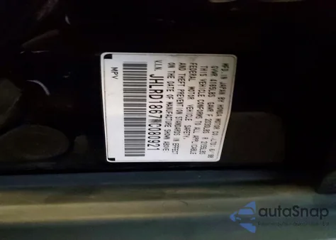 1998 Honda Cr-V Ex z USA, uszkodzony, nr VIN JHLRD1867WC080921